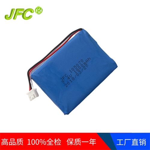 医疗设备电池 7.4V 105070 1600mAh 聚合物电池组